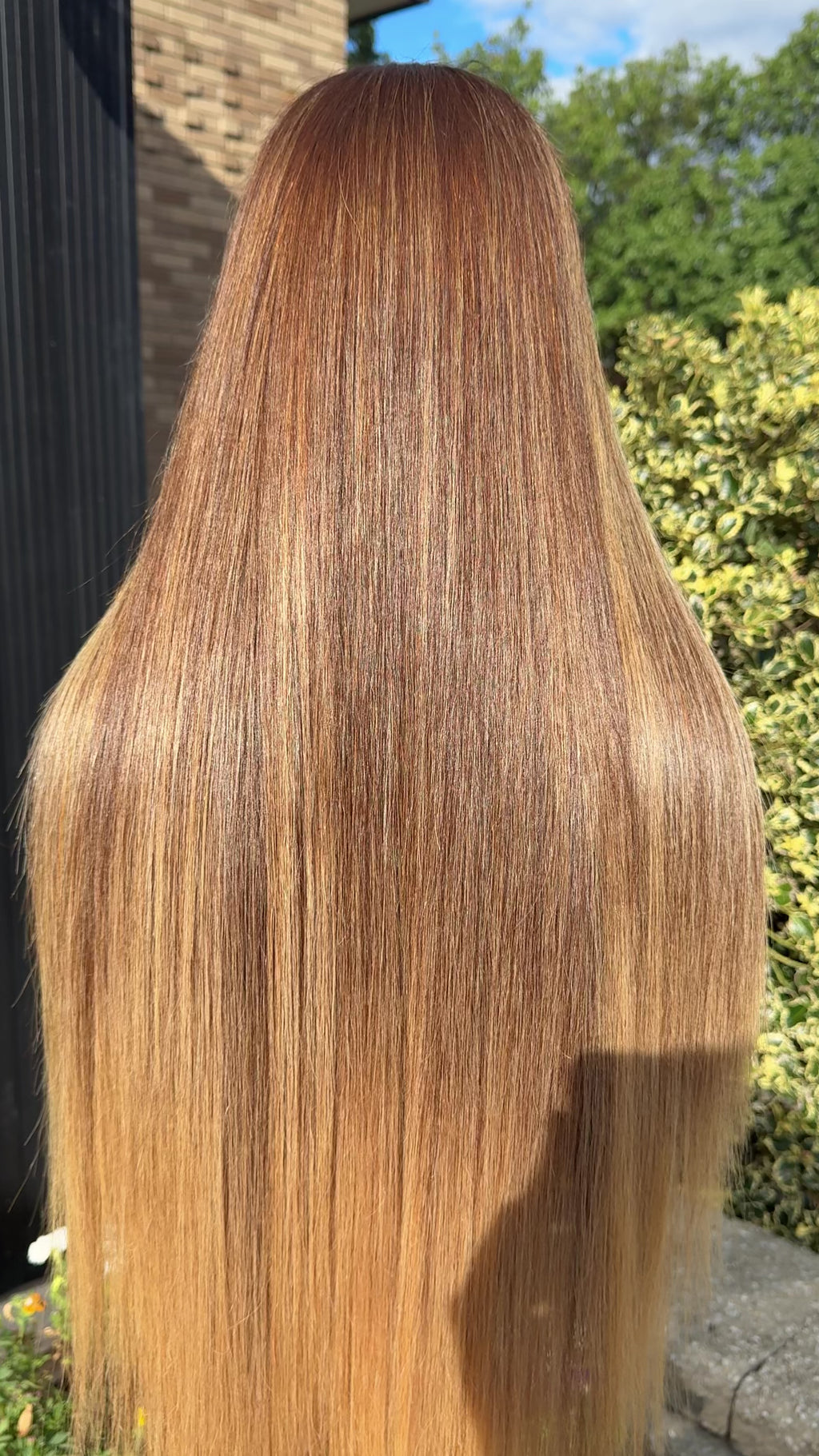 Custom Golden Balayage | 28 Inch Glueless Human Hair Wig 5x5 HD Closure